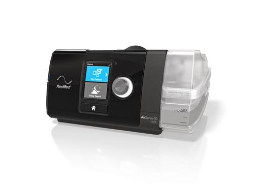 CPAP AirSense 10 Auto Set ResMed con mascarilla Mirage Fx o Mirage Fx Wide o Mirage Fx for her, manguera climatizada - ProMedical Oxygen